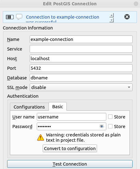 qgis-postgis-connection-information